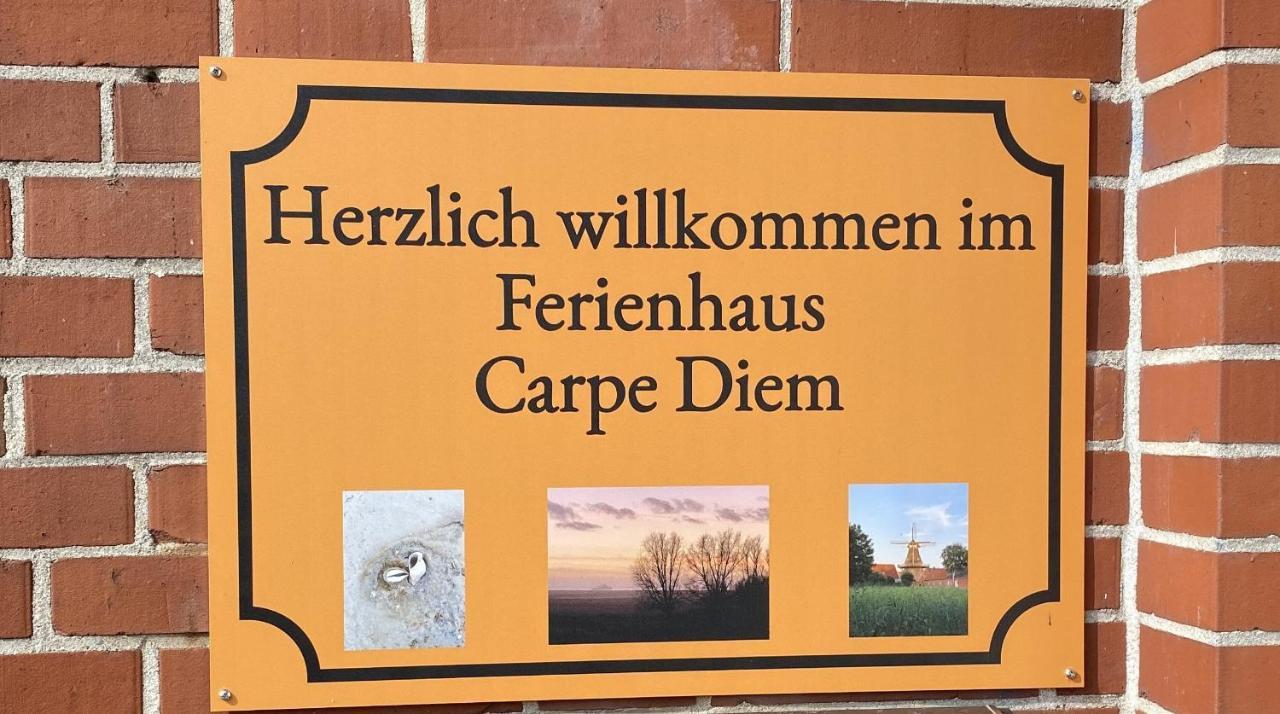 Ferienhaus Carpe Diem Krummhörn Exteriér fotografie